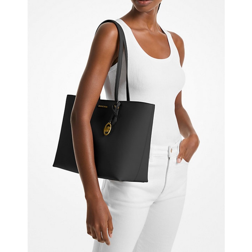 Michael Kors Sheila Large Tote‎ Bag Black 35S4G6HT9L - Picture 5 of 5